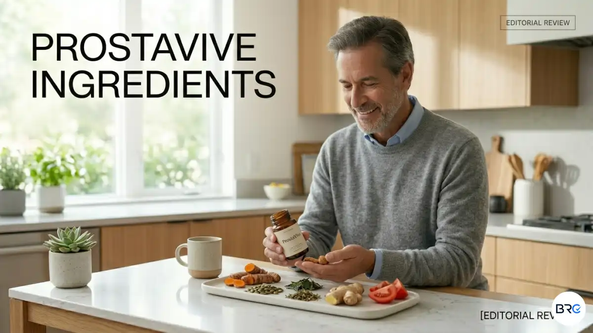 ProstaVive Ingredients scientific analysis showing official ProstaVive bottles in a modern laboratory environment