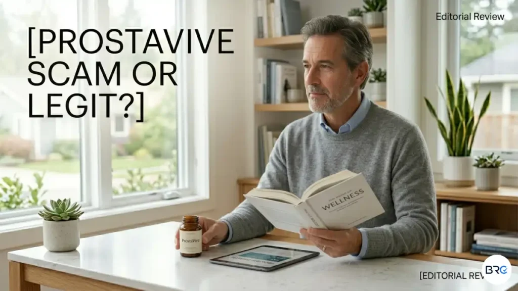 ProstaVive Scam or Legit featured image showing ProstaVive bottles with father and son wellness scene