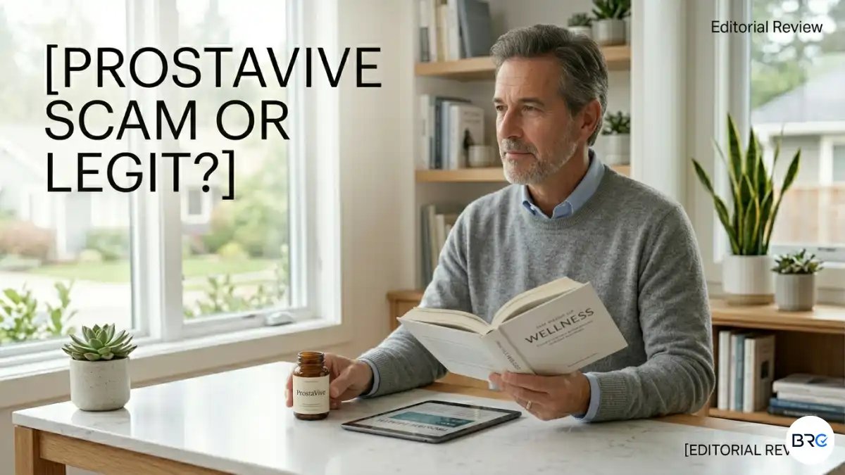 ProstaVive Scam or Legit featured image showing ProstaVive bottles with father and son wellness scene